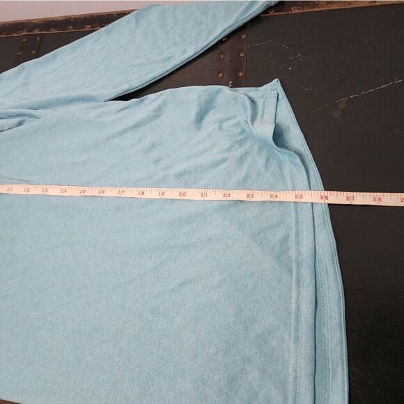 adidas Women Creator Climalite Long Sleeve Crew Neck Tee Blue Size L NWT Running - Picture 7 of 7